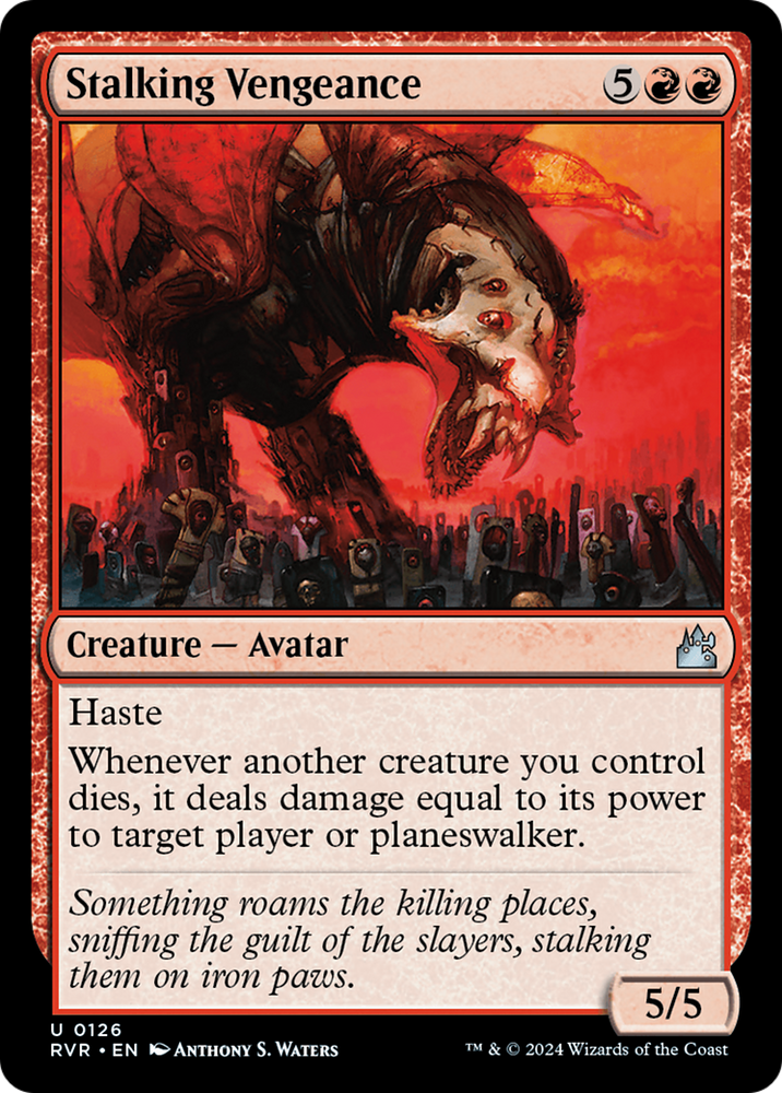 Stalking Vengeance [Ravnica Remastered]