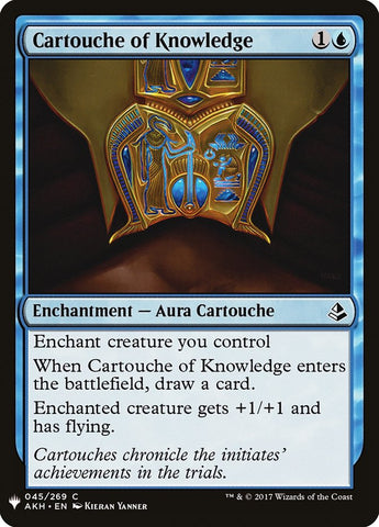 Cartouche of Knowledge [Mystery Booster]