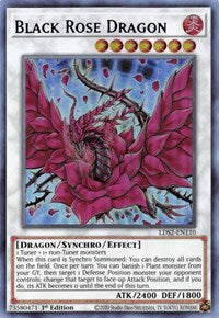 Black Rose Dragon (Purple) [LDS2-EN110] Ultra Rare