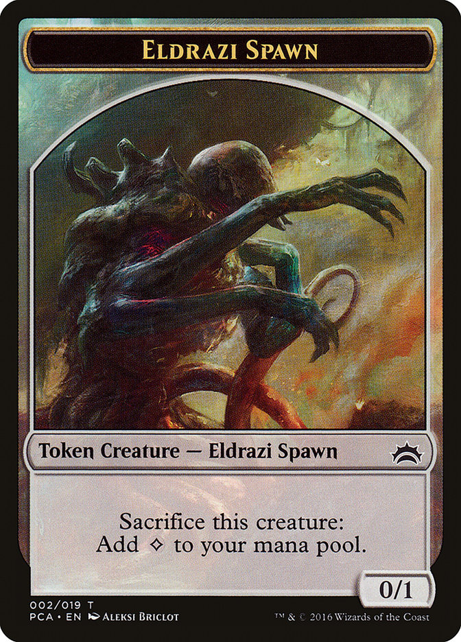 Eldrazi Spawn [Planechase Anthology Tokens]