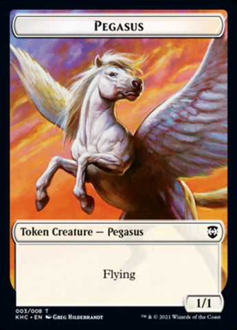 Pegasus Token [Kaldheim Commander Tokens]