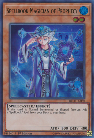 Spellbook Magician of Prophecy [BLLR-EN050] Ultra Rare