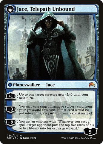 Jace, Vryn's Prodigy // Jace, Telepath Unbound [Magic Origins Prerelease Promos]