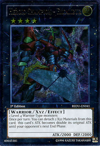 Heroic Champion - Excalibur [REDU-EN041] Ultimate Rare