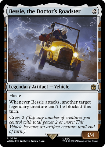 Bessie, the Doctor's Roadster (Surge Foil) [Doctor Who]