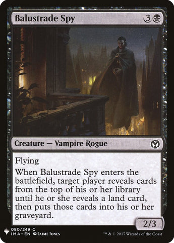 Balustrade Spy [Mystery Booster]